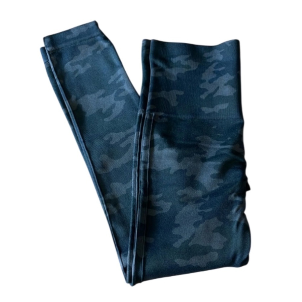 SPANX SPANX Look at Me Now Seamless Leggings - black camo - XS